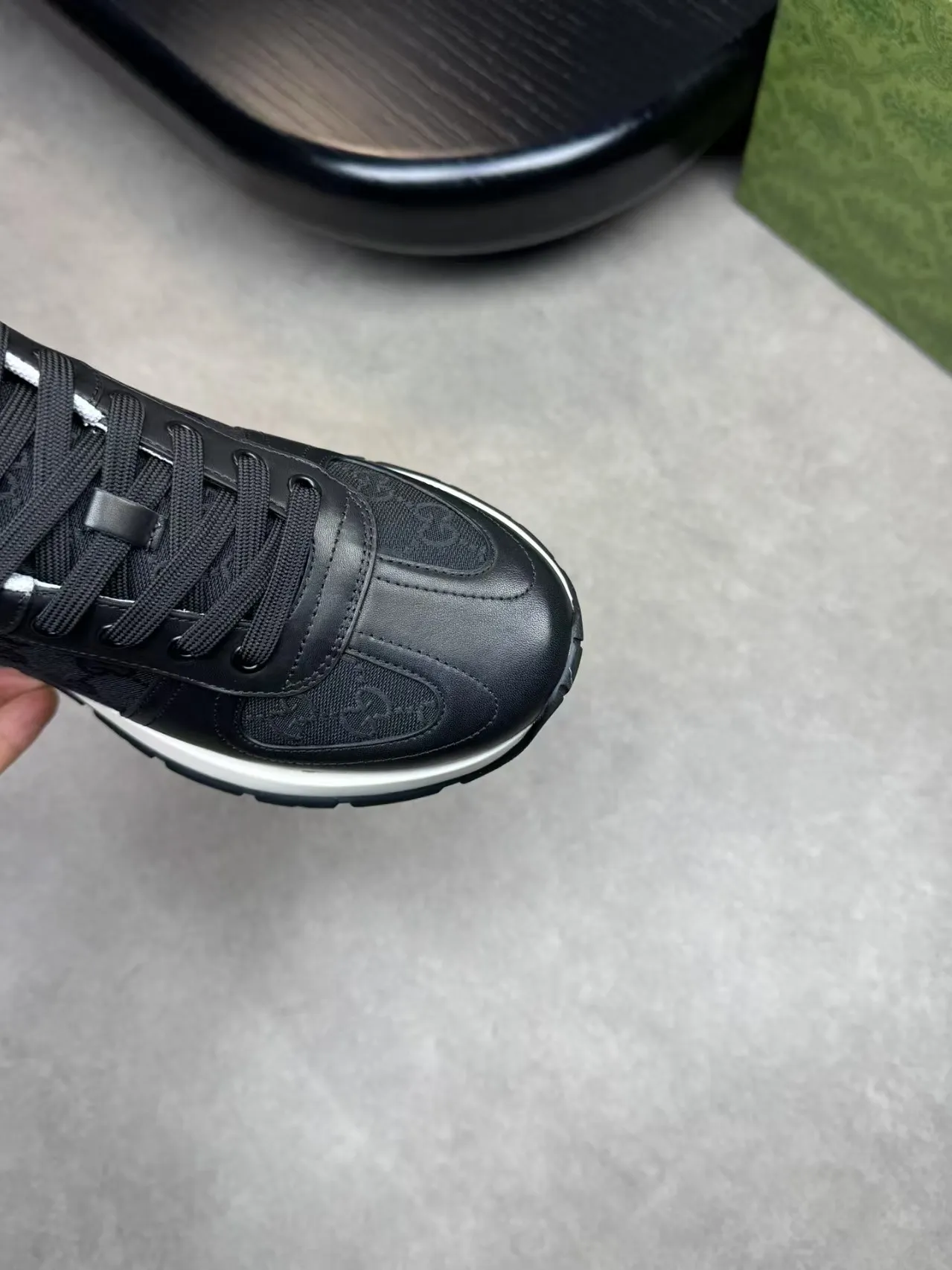Men's Men's Shoes 💰460 [New Style] 🎍🎍New Style Gucci - Men's Shoes GUCCI [Lightning] The latest shoes are shipped. Original quality, fashionable, made of special materials, sheepskin lining, brand new packaging. The foot feels super comfortable and the workmanship is impeccable. Size: 38-45